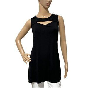 Soft Surroundings Black Casual Top Size M